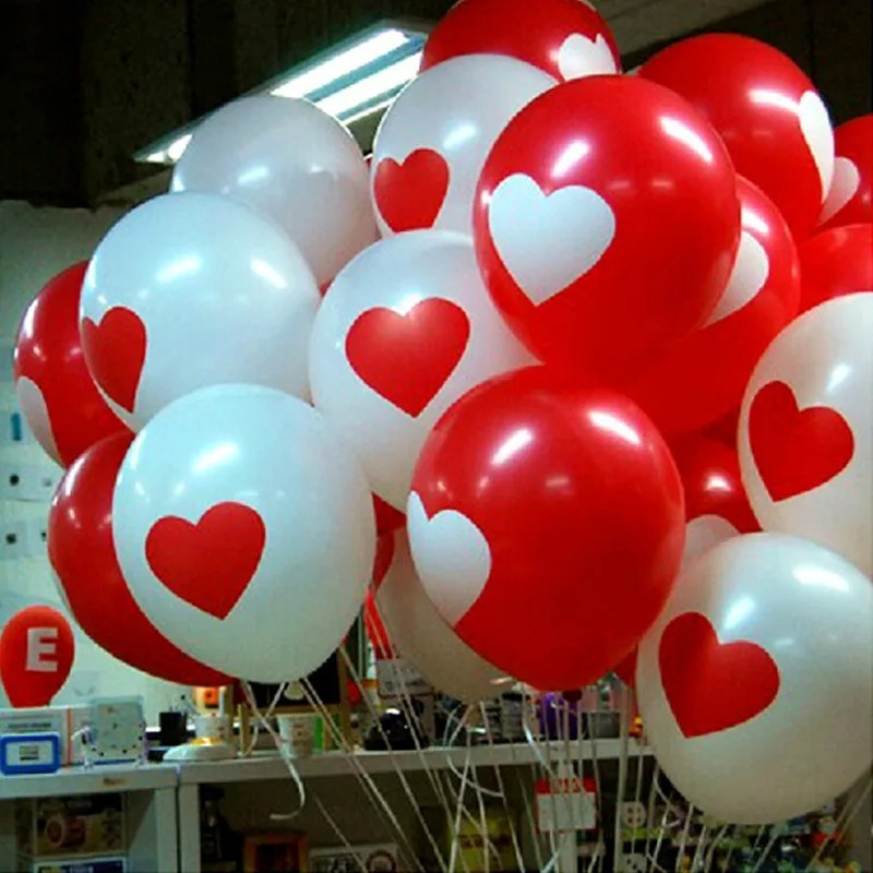 Thickened Balloon Wedding Room Balloon Layout Wedding Supplies Layout Valentine’s Day Qixi Party